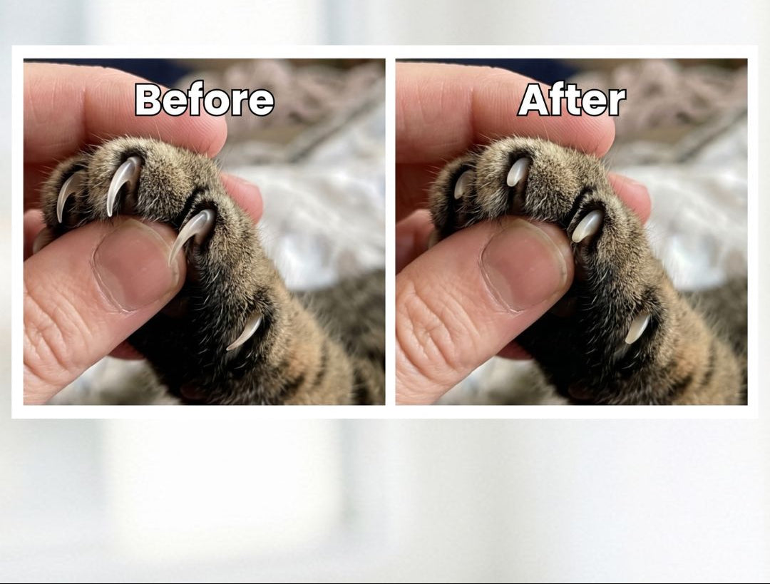 Cat Scratch Box — Files Claws as They Play