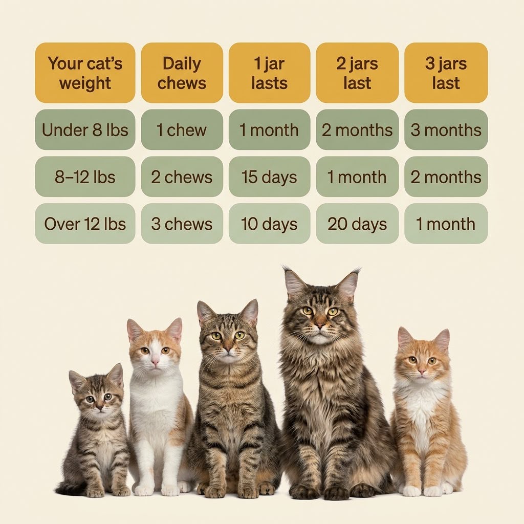 Probiotic Chews — Feline Exclusive Care