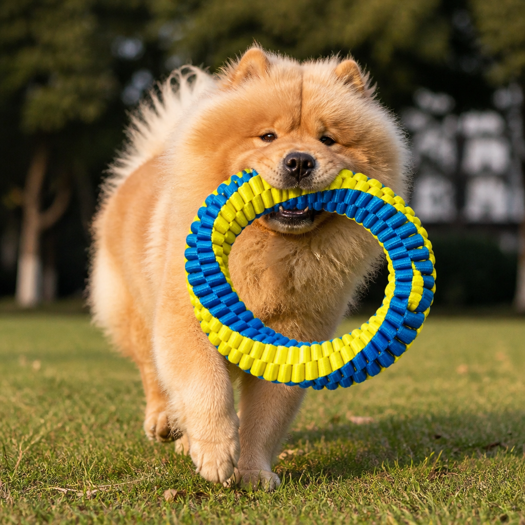 Durable Woven Ring Tug & Chew Toy for Dogs