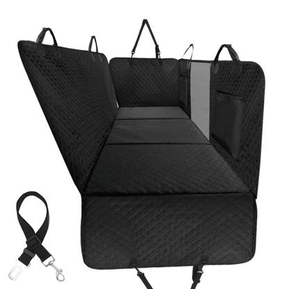 Dog Car Seat Cover — Waterproof Hammock, Hard Bottom