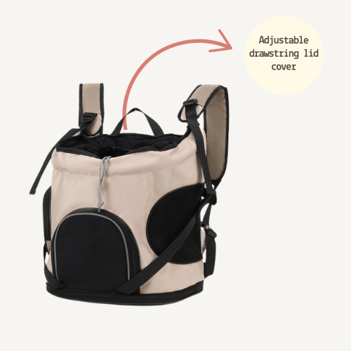 Snootkin Hands-Free Cat Travel Backpack & Front Pouch - PawPouch
