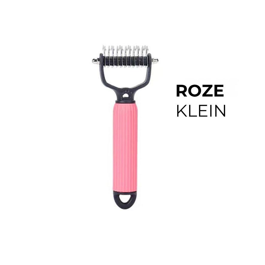 Double-Sided Dematting Brush for Pets