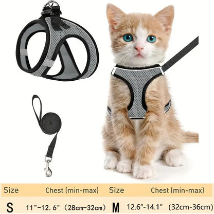 Escape-Proof Soft Mesh Harness