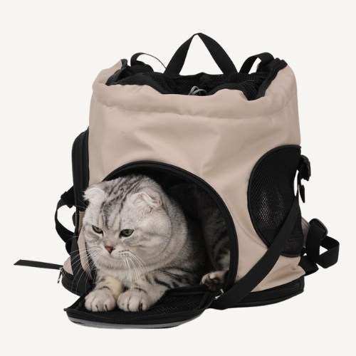 Snootkin Hands-Free Cat Travel Backpack & Front Pouch - PawPouch