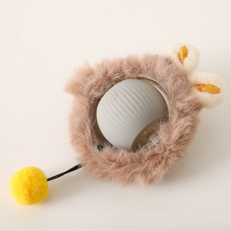 Interactive Rolling Ball Dog Toy — Motion-Activated Chase Toy