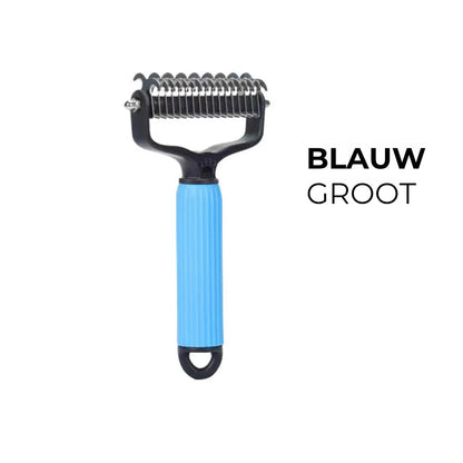 Double-Sided Dematting Brush for Pets