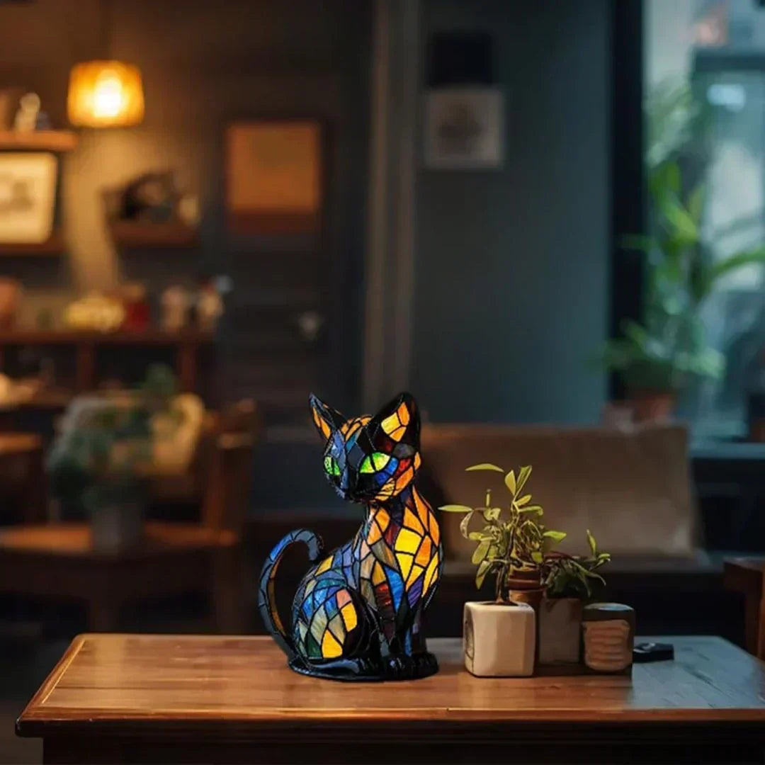 The Luna Lamp: A Feline Glow for the Soul