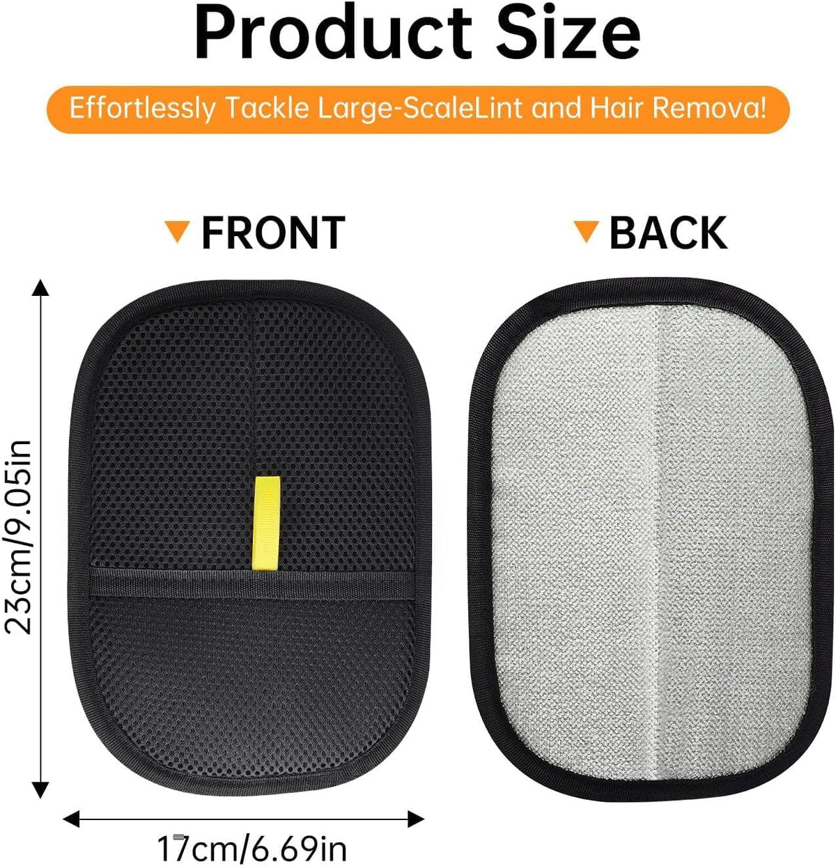 Premium Reusable Pet Hair Remover Mitt for Clothes & Upholstery