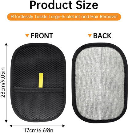 Premium Reusable Pet Hair Remover Mitt for Clothes & Upholstery