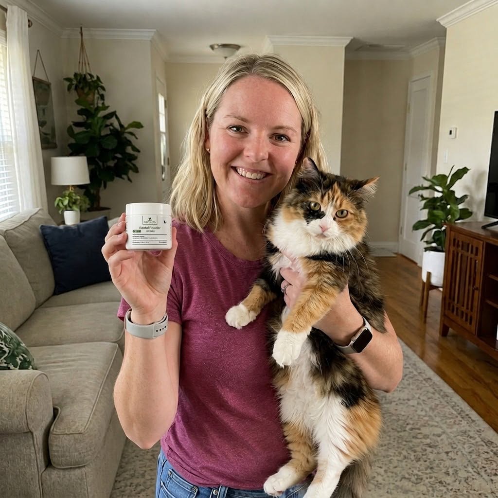 Cat Dental Powder — Fresh Breath, No Brushing