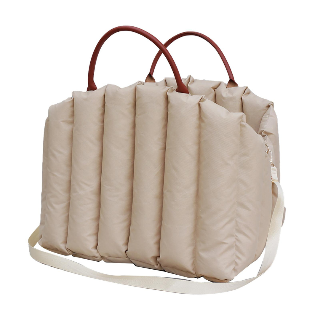 Snootkin Quilted Cat Carrier Bag & Safe Car Seat - The Paw Purrse