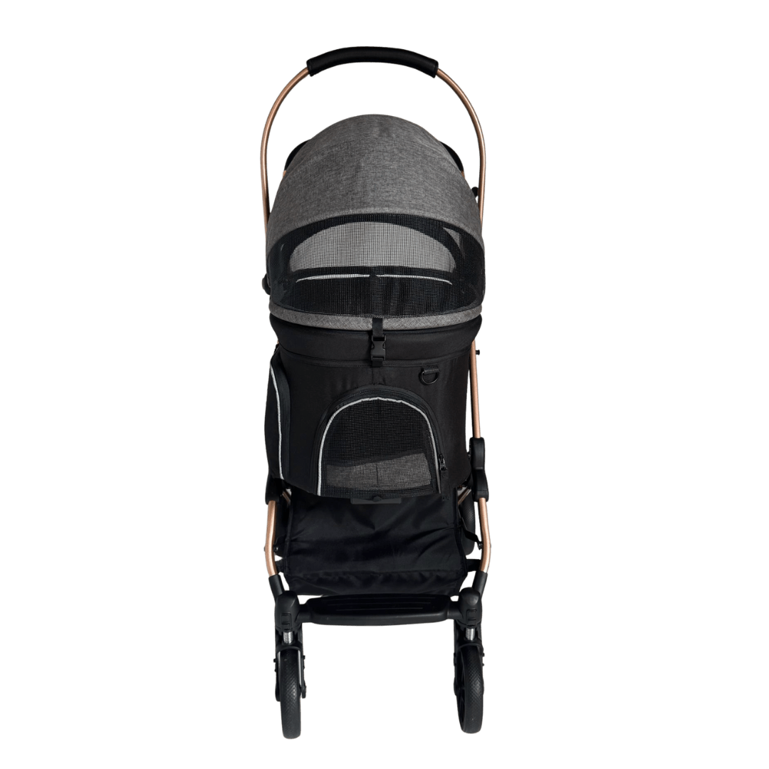 Cat Stroller — Waterproof Bed, Convertible Bassine