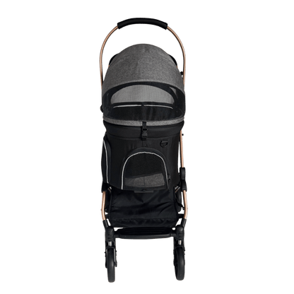 Cat Stroller — Waterproof Bed, Convertible Bassine