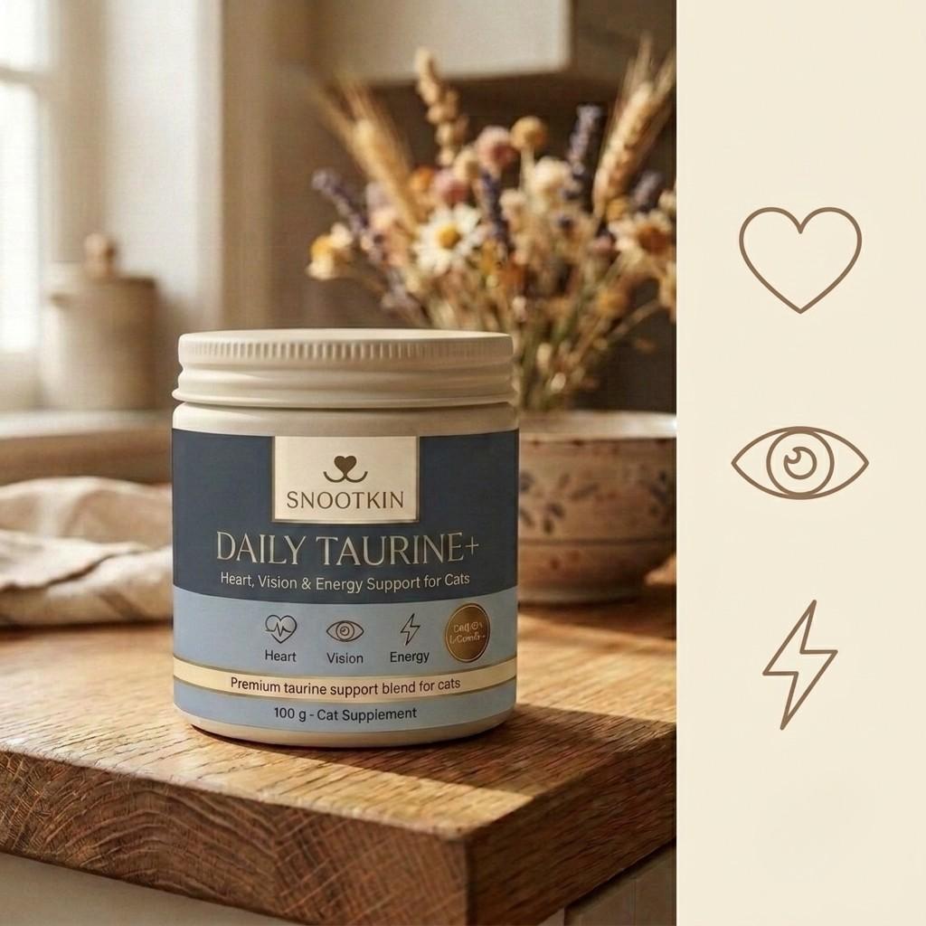 Taurine Powder for Cats — Heart & Vision