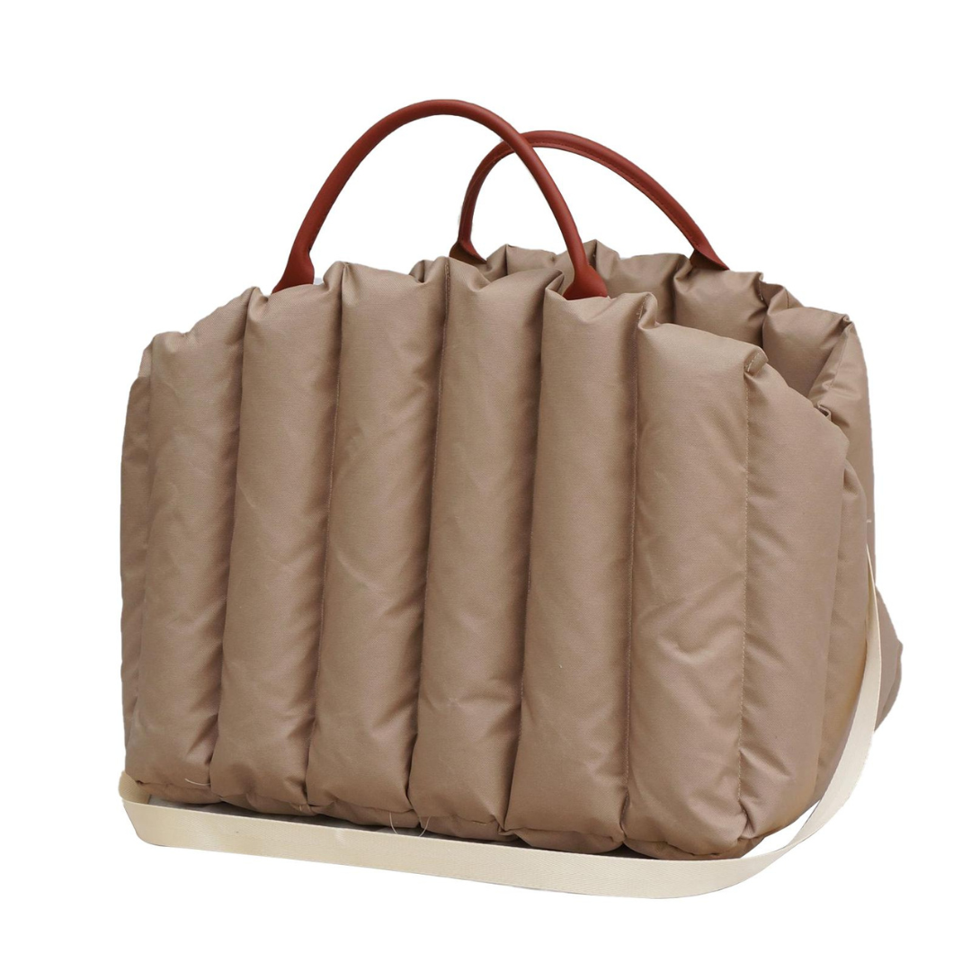 Snootkin Quilted Cat Carrier Bag & Safe Car Seat - The Paw Purrse