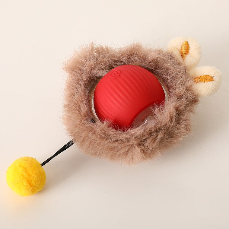 Interactive Rolling Ball Dog Toy — Motion-Activated Chase Toy