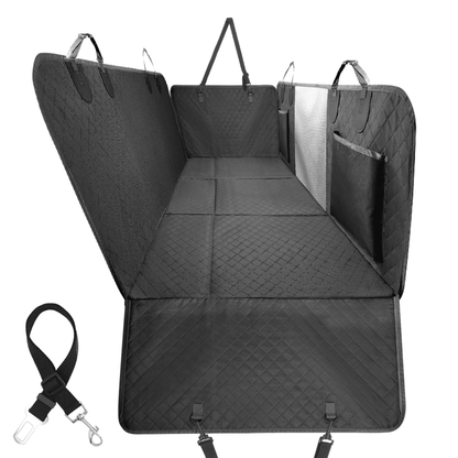 Dog Car Seat Cover — Waterproof Hammock, Hard Bottom