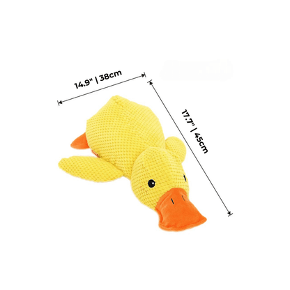 Calming Duck Dog Toy — Soothes Anxiety