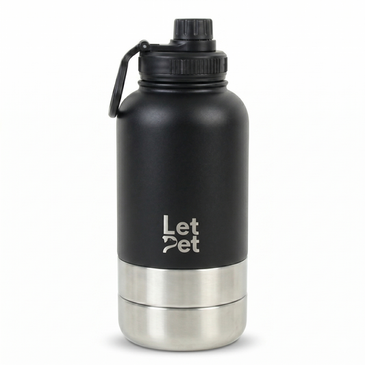 Customisable 3-in-1 Dog Bottle | Water For You & Your Dog