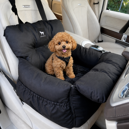 V2 Premium Dog Car Seat with Removable Covers + Luxury Cushion