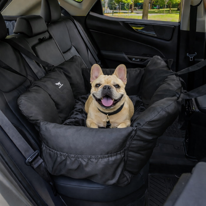 V2 Premium Dog Car Seat with Removable Covers + Luxury Cushion