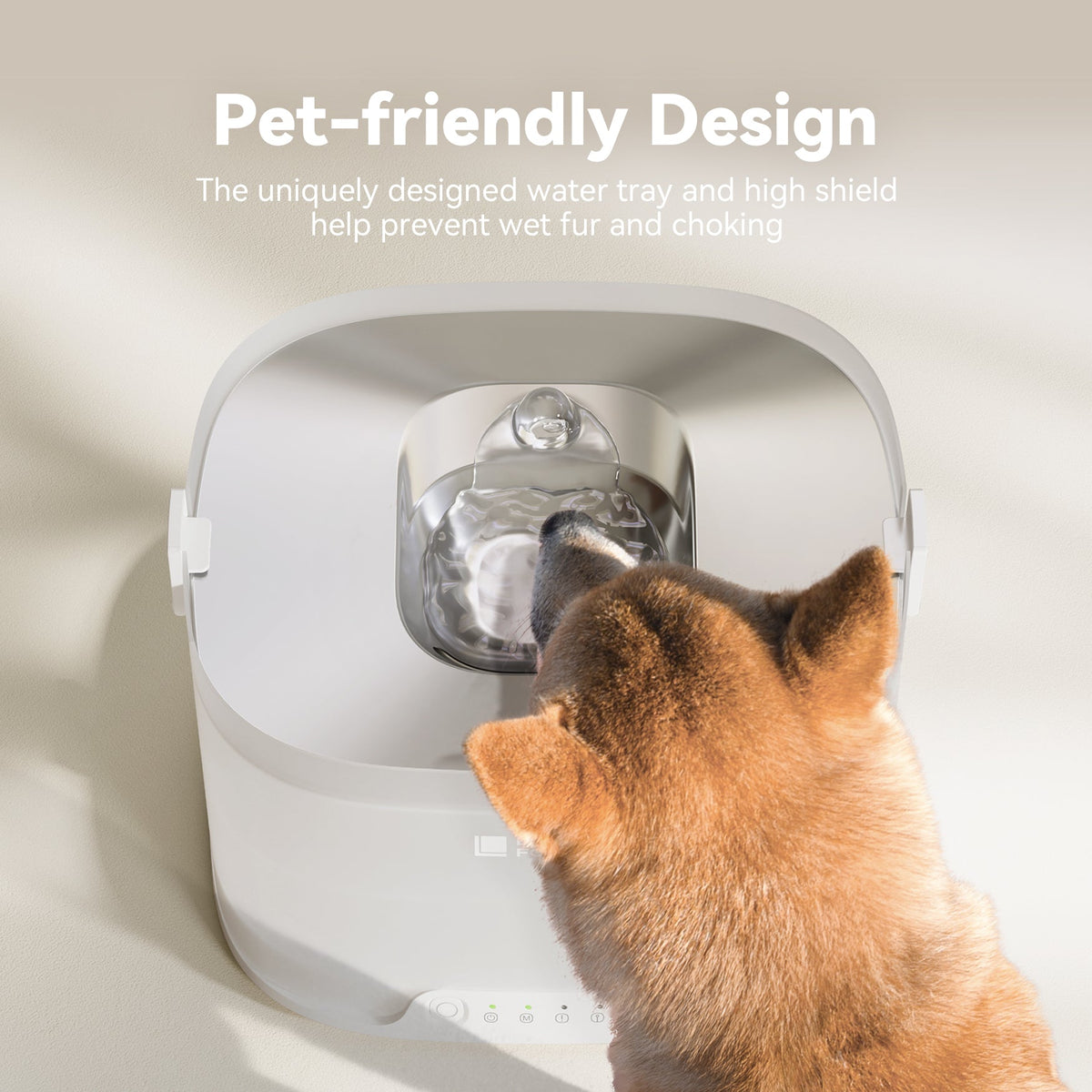 Pumpless Cat Water Fountain — Ultra-Quiet, 4L