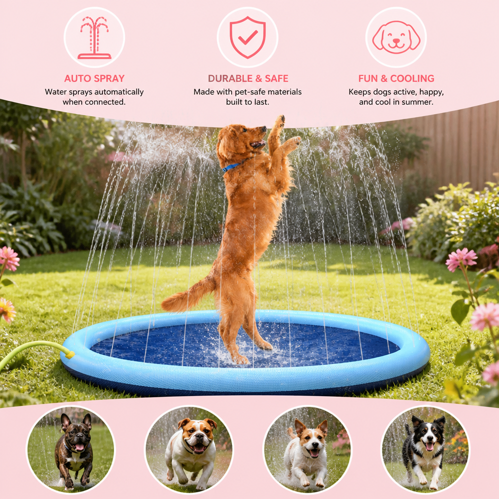 Dog Fountain - Summer Toy