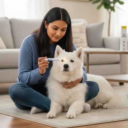 Pet Eye Check Penlight — Gentle LED for Dogs & Cats