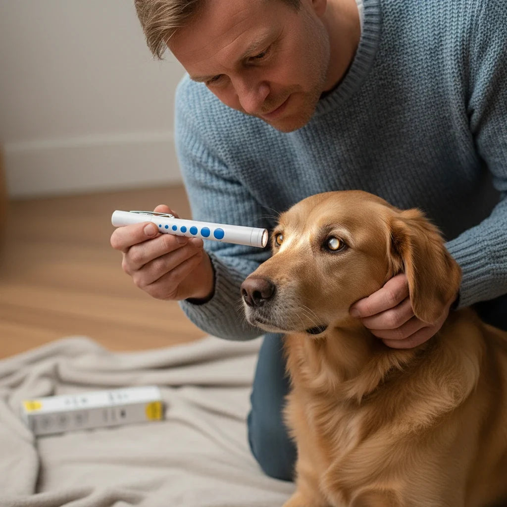 Pet Eye Check Penlight — Gentle LED for Dogs & Cats