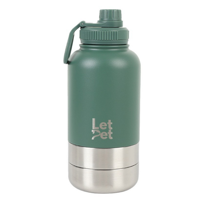 Customisable 3-in-1 Dog Bottle | Water For You & Your Dog