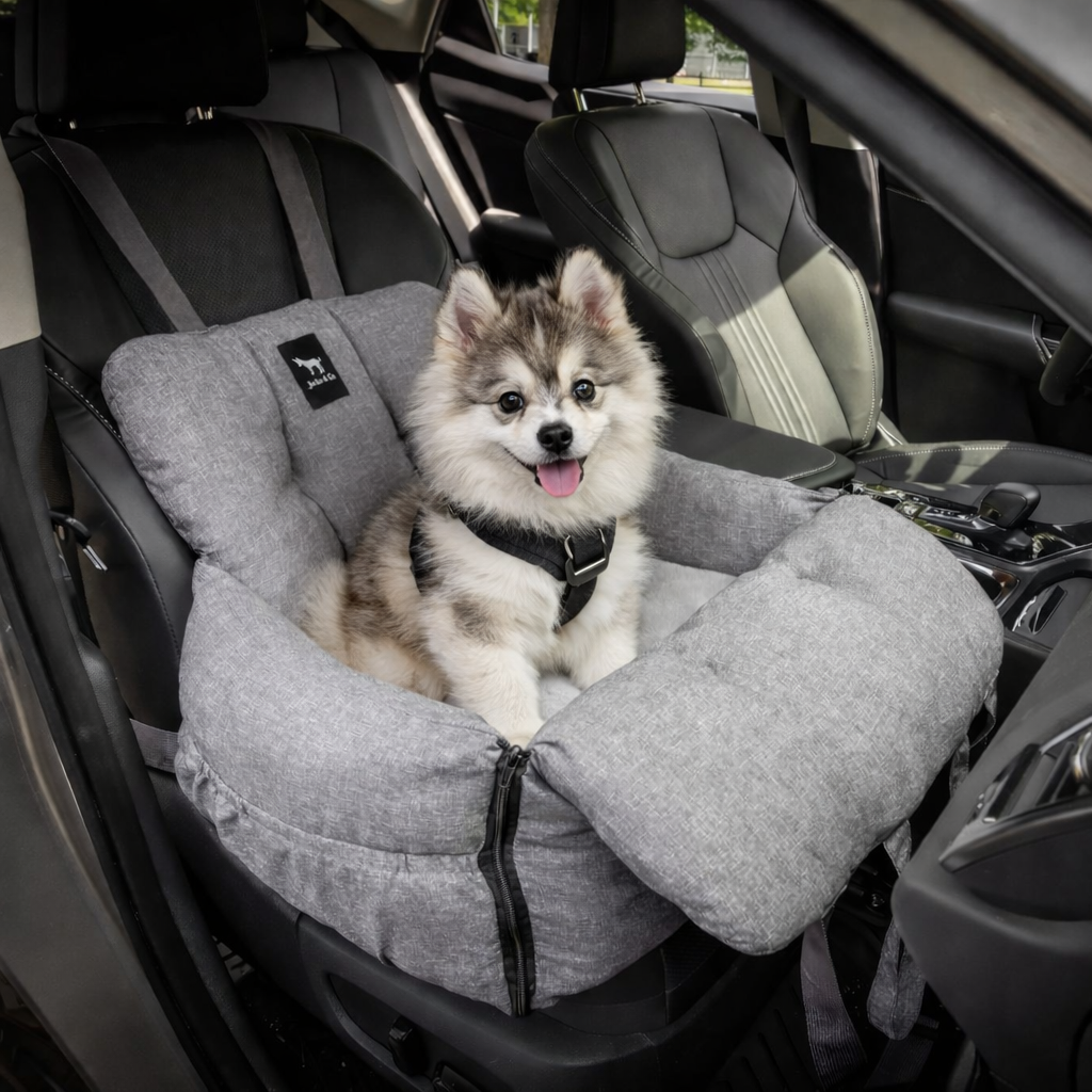 V2 Premium Dog Car Seat with Removable Covers + Luxury Cushion