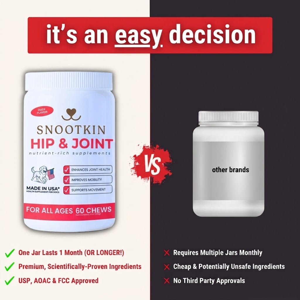 Hip & Joint Chews for Dogs — Mobility Support