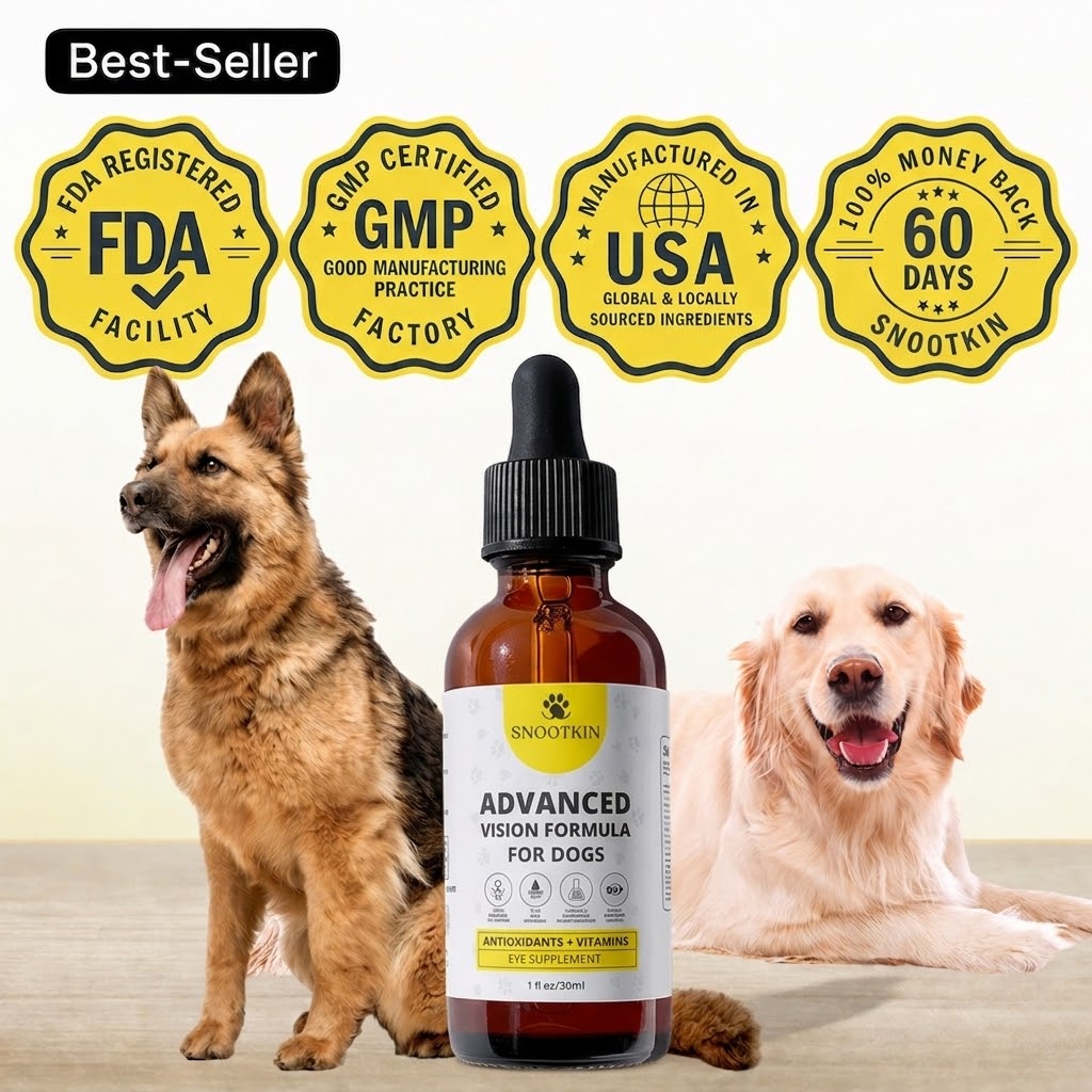 Dog Eye Drops — Vision & Eye Health Support