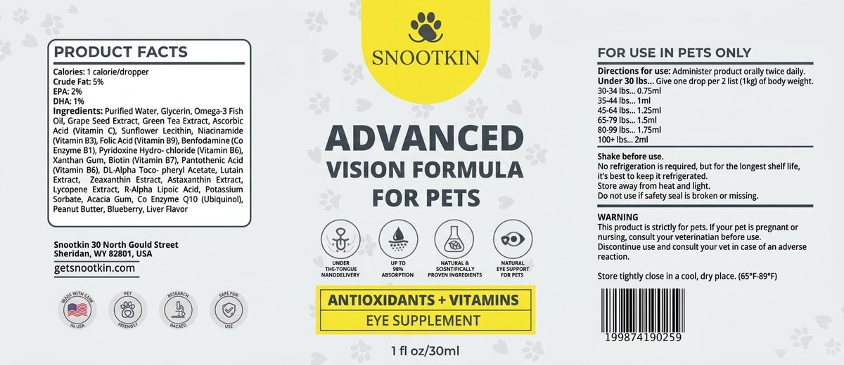 Dog Eye Drops — Vision & Eye Health Support