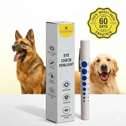 Pet Eye Check Penlight — Gentle LED for Dogs & Cats