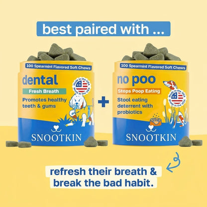 Dental Chews for Dogs — Fresh Breath & Plaque