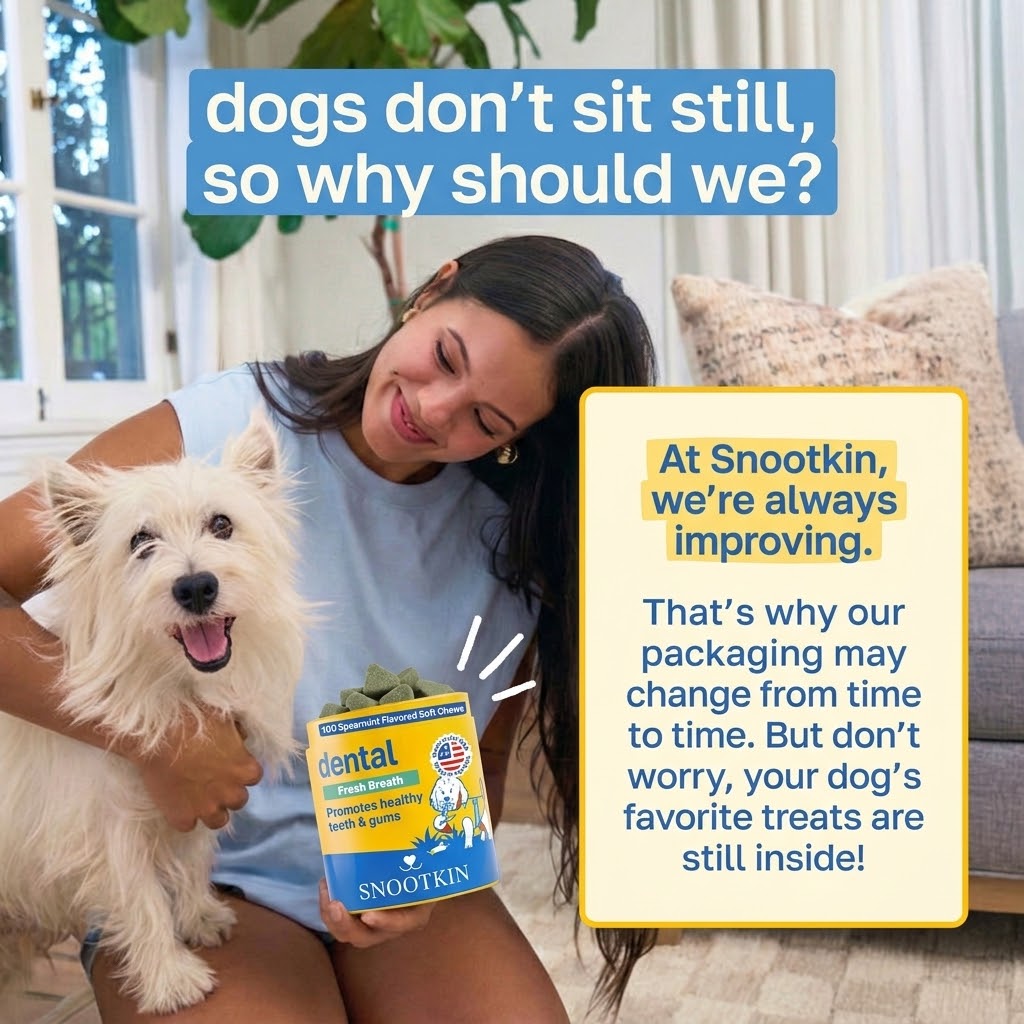 Dental Chews for Dogs — Fresh Breath & Plaque