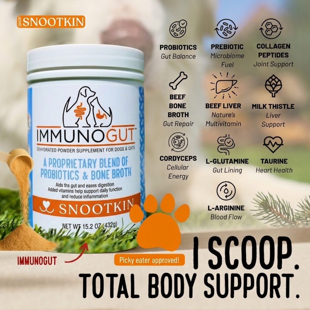 Gut & Immune Powder for Dogs & Cats — Bone Broth