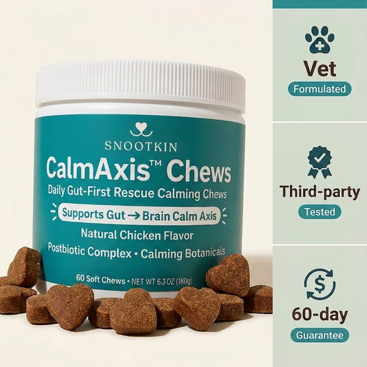 Calming Chews for Dogs — Gut-Brain, Anxiety Support