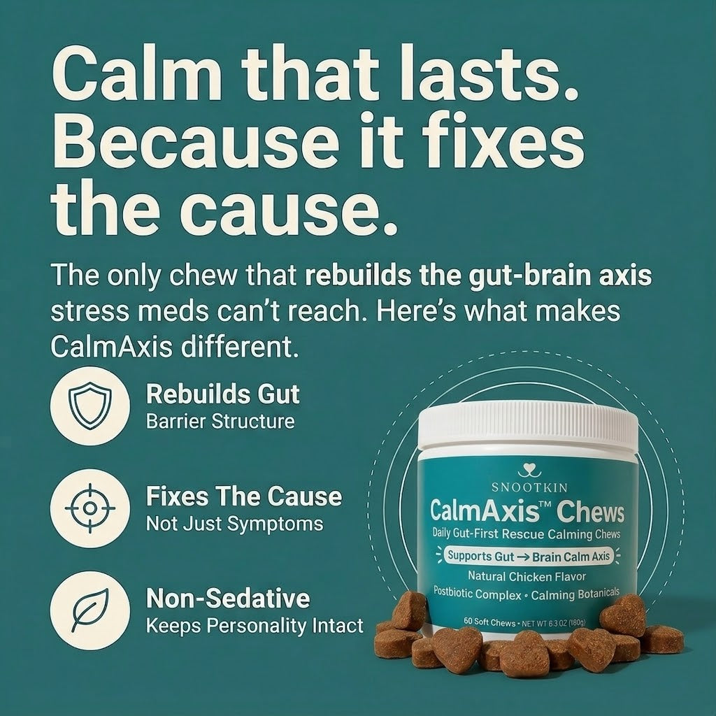 Calming Chews for Dogs — Gut-Brain, Anxiety Support