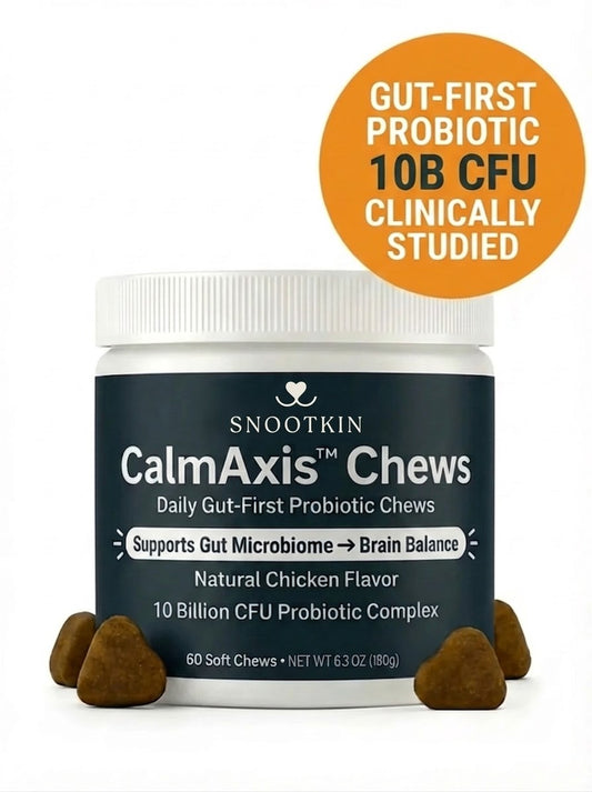 Probiotic Calming Chews for Dogs & Cats — 10B CFU
