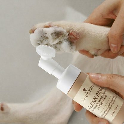 No-Rinse Paw Cleaner Foam for Dogs & Cats