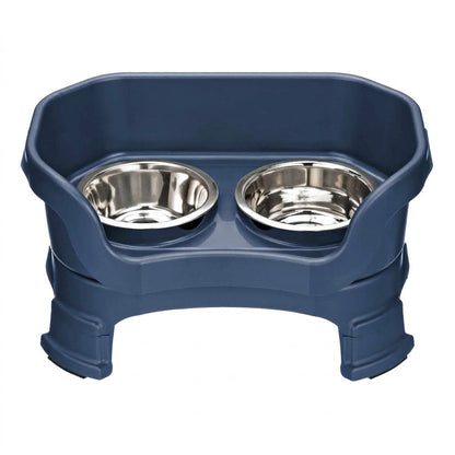 Elevated Mess-Proof Pet Feeder — Raised Double Bowl Station
