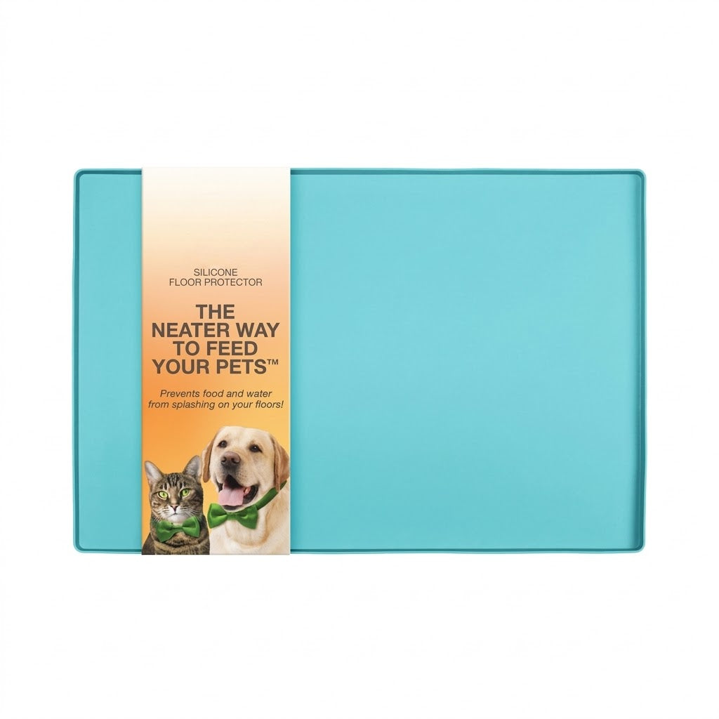 Silicone Pet Bowl Mat — Waterproof, Non-Slip Feeding Mat
