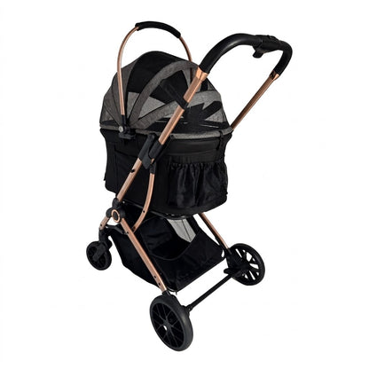 Cat Stroller — Waterproof Bed, Convertible Bassine