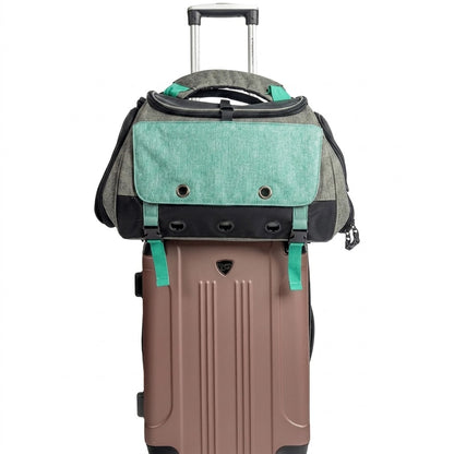 Calming Cat Carrier — Convertible, Slide-Out Bed