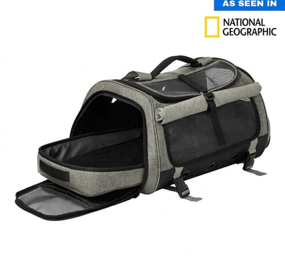 Calming Cat Carrier — Convertible, Slide-Out Bed