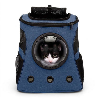 Large Cat Backpack Carrier — For Big Cats, Bubble Window