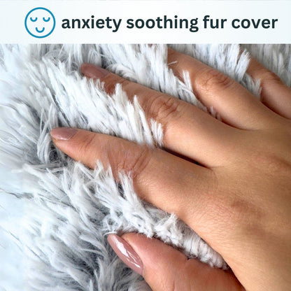 Calming Donut Dog Bed — Hooded Anti-Anxiety
