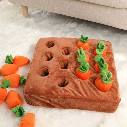 Carrot Snuffle Mat for Dogs — Enrichment Toy